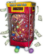 Party Cash Cube Budget Money Machine